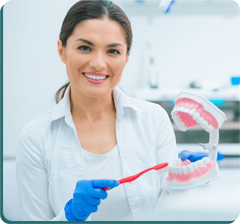 Dental laser aftercare
