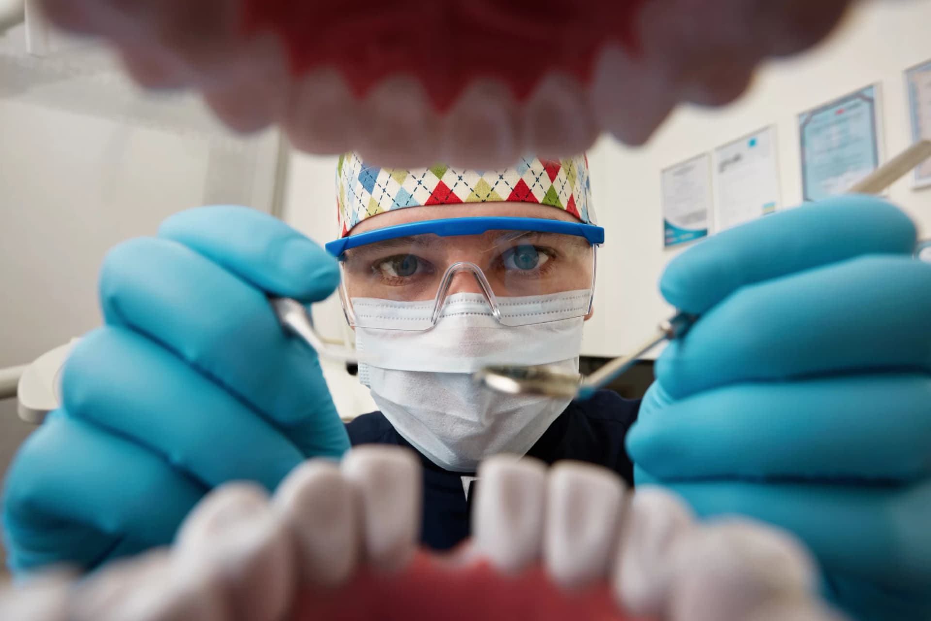 Dental laser treatment