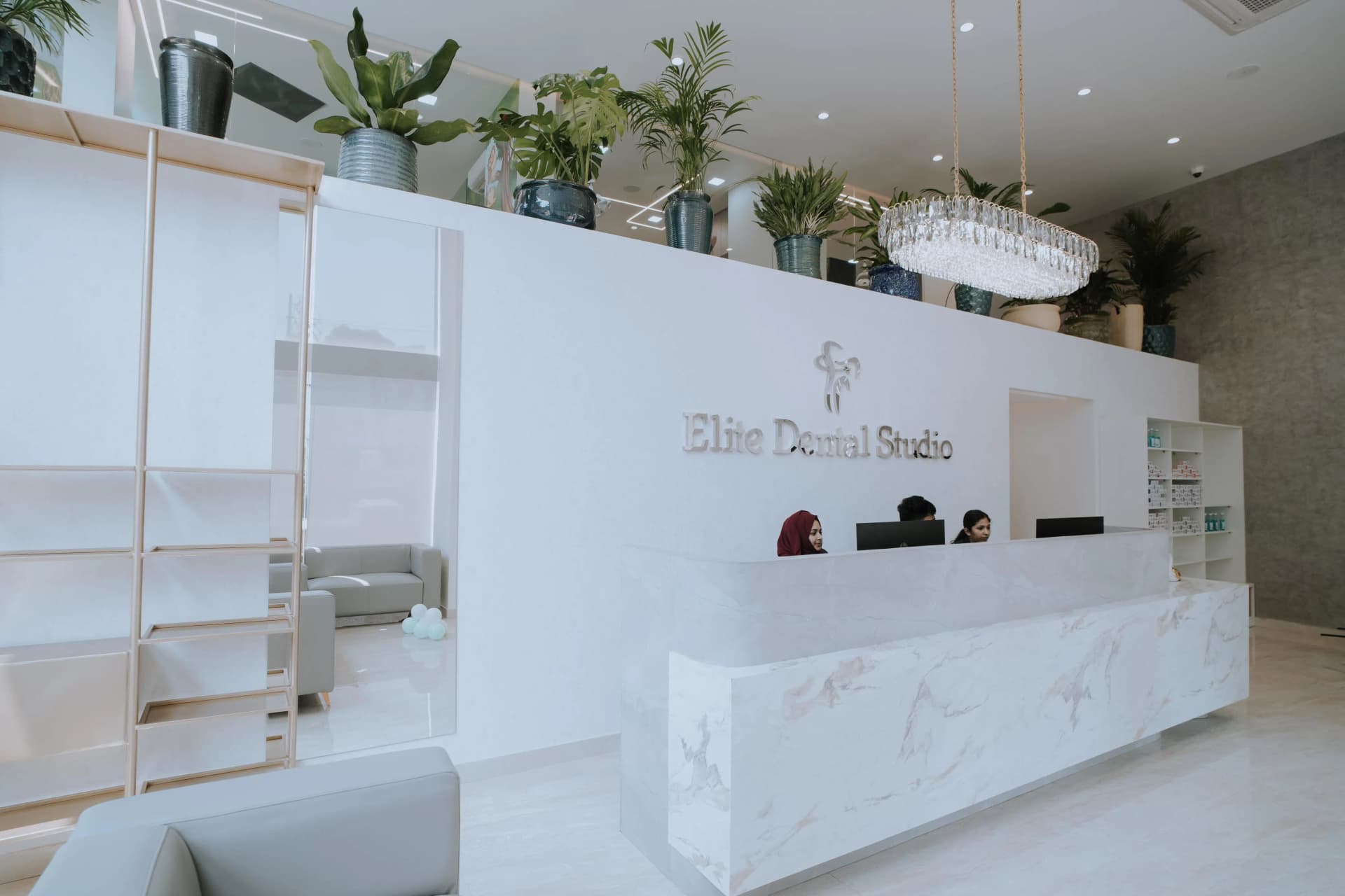 Elite Dental Studio Best Dental Clinic in Coimbatore reception