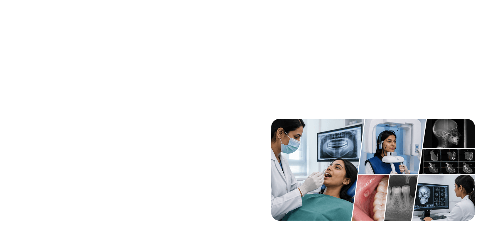 Oral medicine and radiology procedure