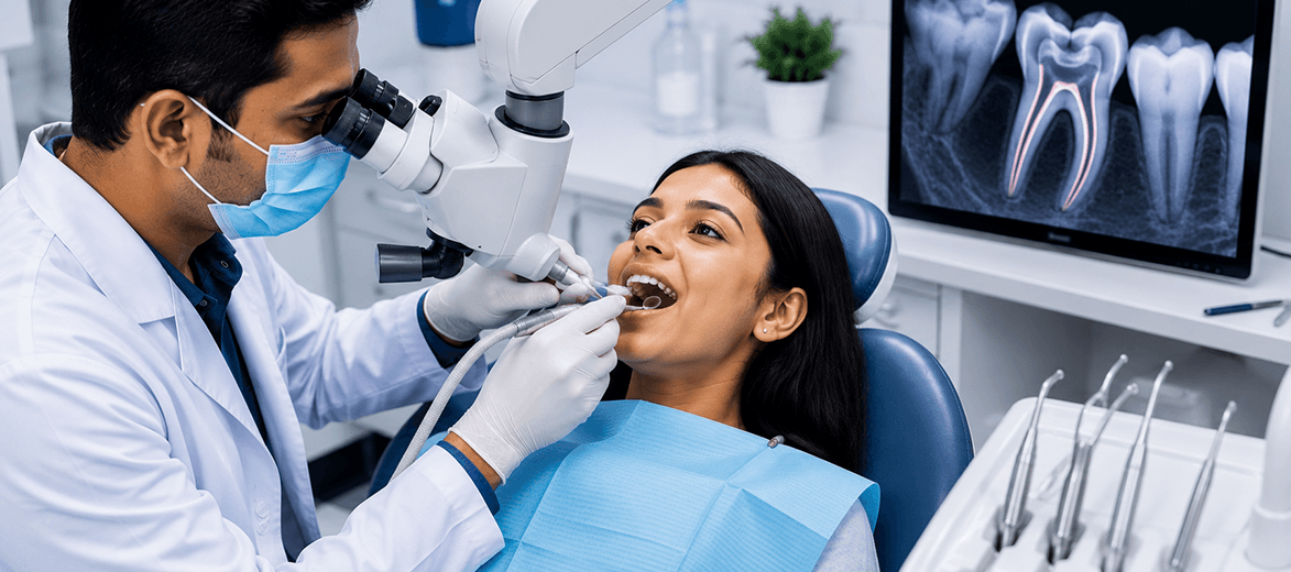 Dental treatment at Elite Dental Studio