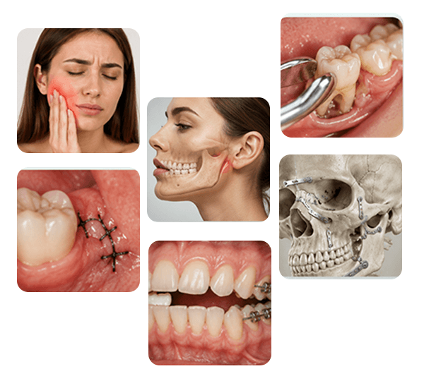 Oral and Maxillofacial Surgery treatment examples