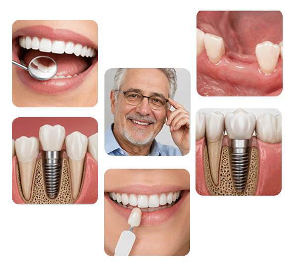 Dental Implants Treatment in Coimbatore treatment examples