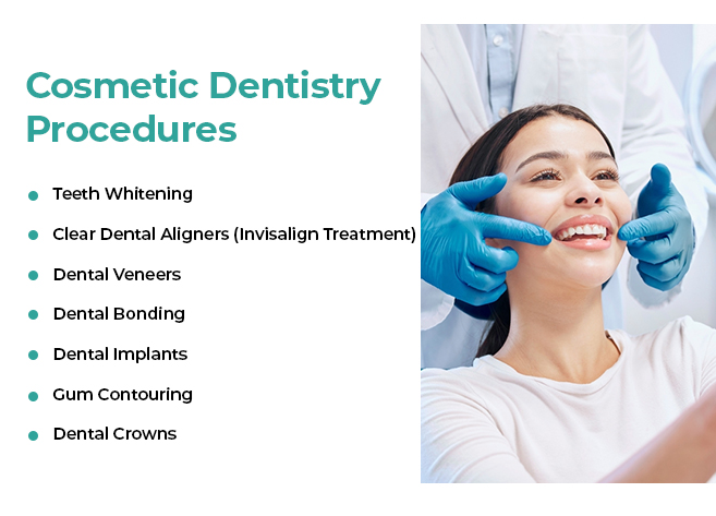 cosmetic dentistry procedures