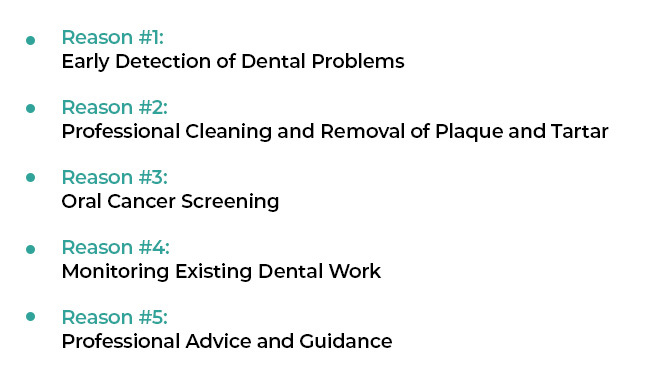 regular dental check ups