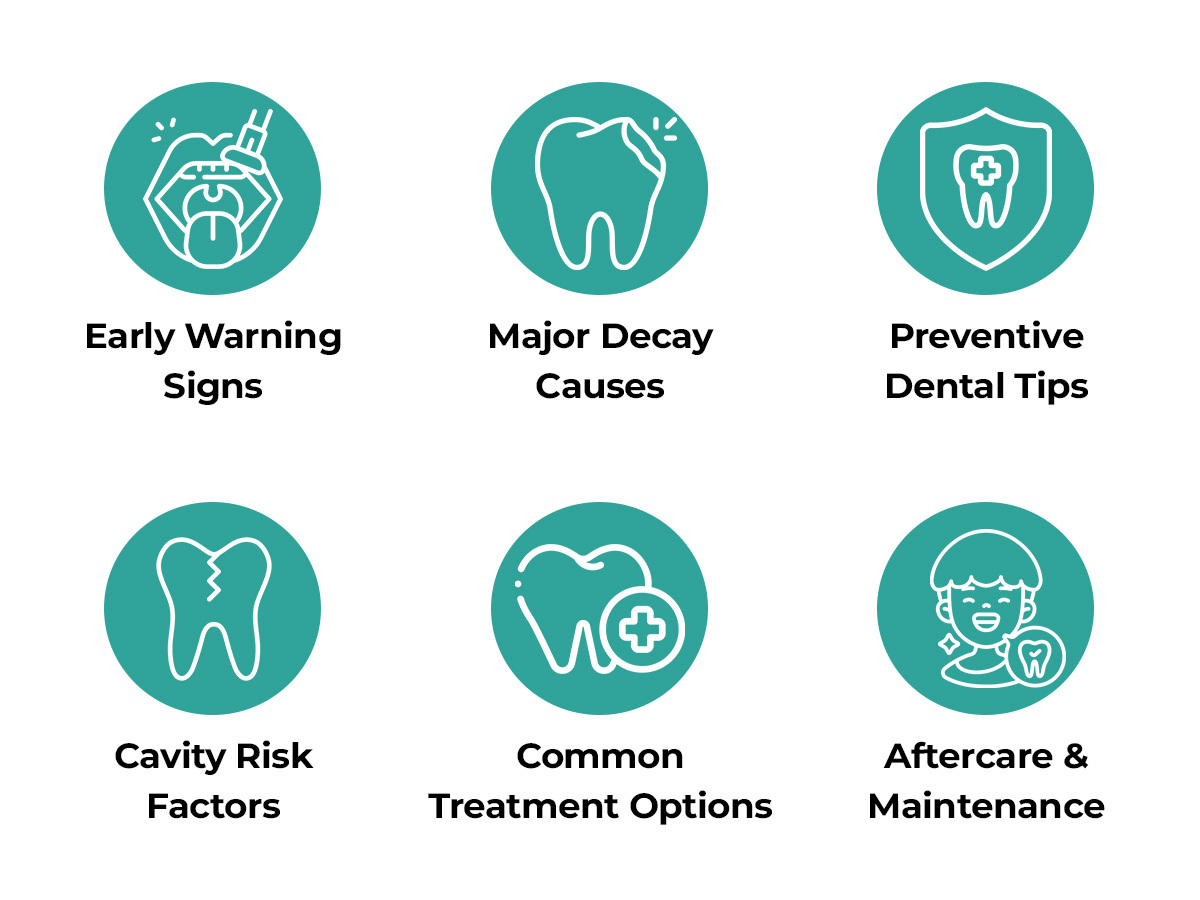 Tooth cavity 