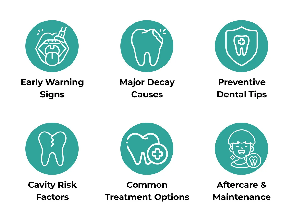 Tooth cavity 