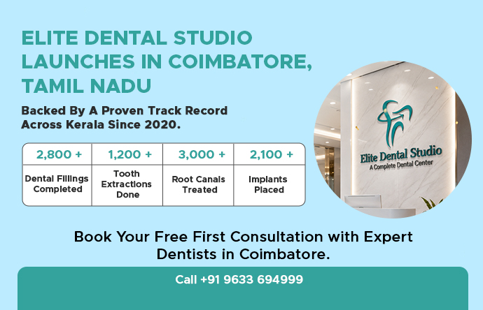 elite dental studio launches in coimbatore, tamil nadu